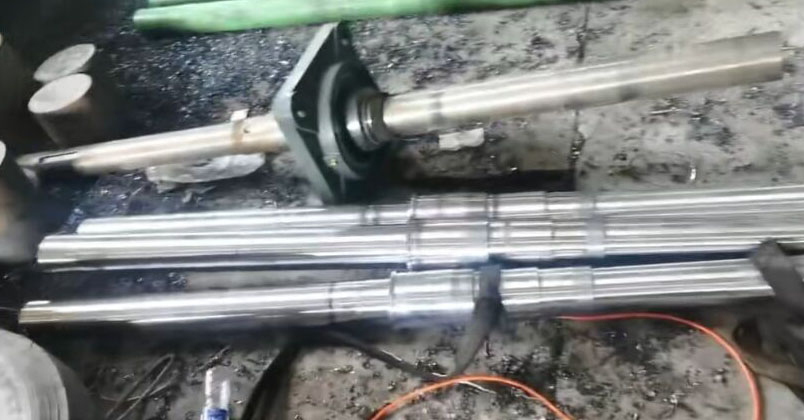 氣球輸送線長(zhǎng)軸加工中